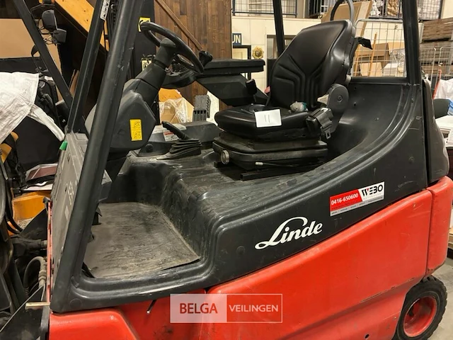 Heftruck linde bouwjaar 2005 model: e25p-600-02 accu leef inclusief oplader - afbeelding 1 van  7