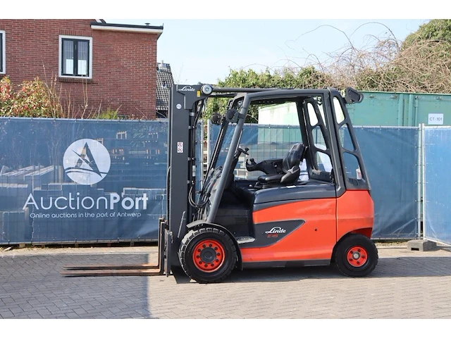 Heftruck linde e45h-01/600 elektrisch 4500kg 5.0m 2019 - afbeelding 1 van  1