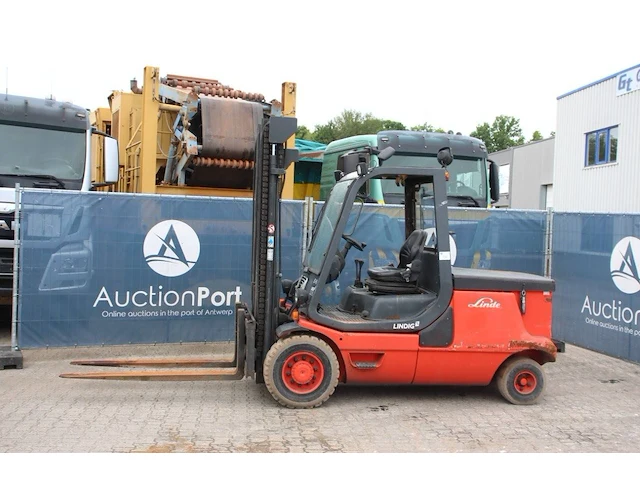 Heftruck linde e48p elektrisch 4800kg 5.45m 2006 - afbeelding 1 van  1