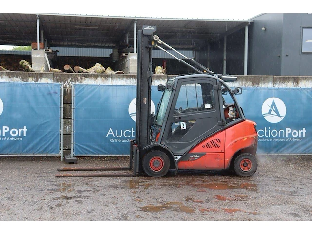 Heftruck linde h30cng-02 lpg 3000kg 3.05m 2016 - afbeelding 1 van  1