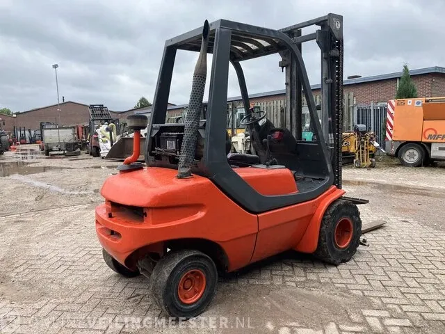 Heftruck linde, h30d, rood, bouwjaar 1990 - afbeelding 9 van  13