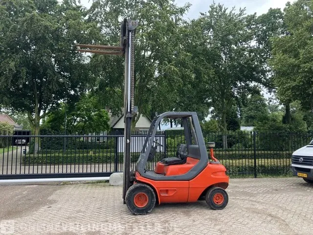 Heftruck linde, h30d, rood, bouwjaar 1990 - afbeelding 10 van  13