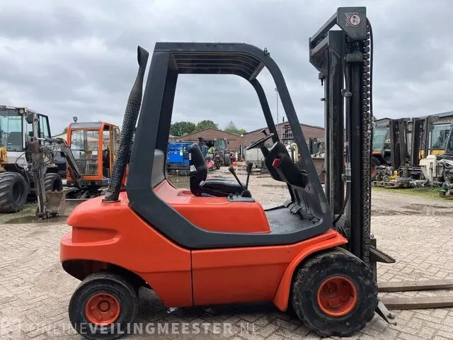 Heftruck linde, h30d, rood, bouwjaar 1990 - afbeelding 11 van  13