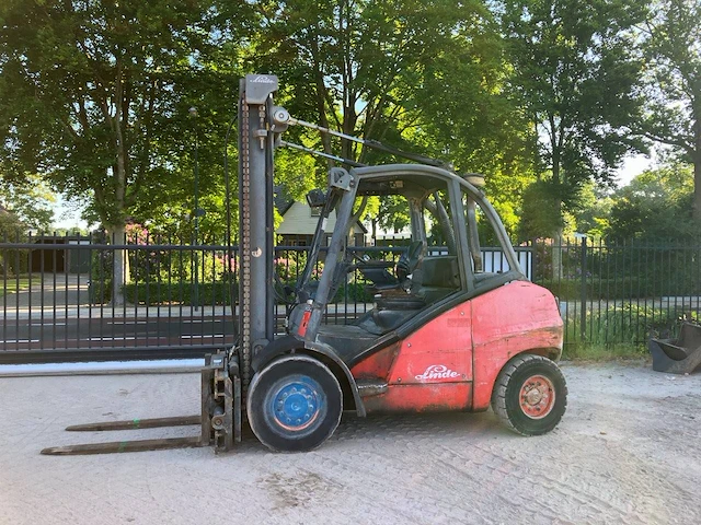 Heftruck linde h50d diesel 5000kg 2005 - afbeelding 1 van  1