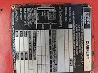 Heftruck lpg, clark, c500 y30, rood, 1971 - afbeelding 4 van  29