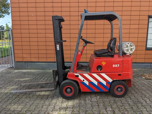 Heftruck lpg, clark, c500 y30, rood, 1971 - afbeelding 15 van  29
