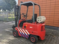 Heftruck lpg, clark, c500 y30, rood, 1971 - afbeelding 17 van  29