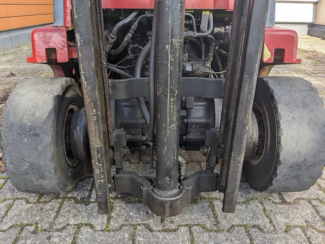 Heftruck lpg, clark, c500 y30, rood, 1971 - afbeelding 20 van  29