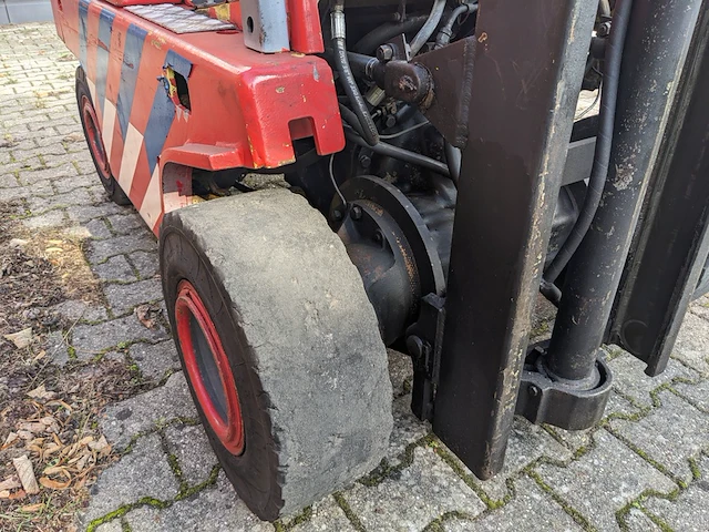Heftruck lpg, clark, c500 y30, rood, 1971 - afbeelding 21 van  29