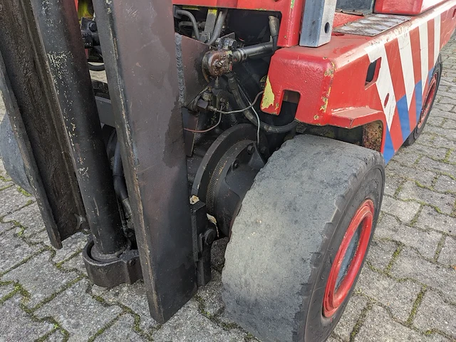 Heftruck lpg, clark, c500 y30, rood, 1971 - afbeelding 22 van  29