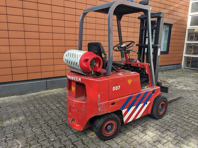 Heftruck lpg, clark, c500 y30, rood, 1971 - afbeelding 12 van  29