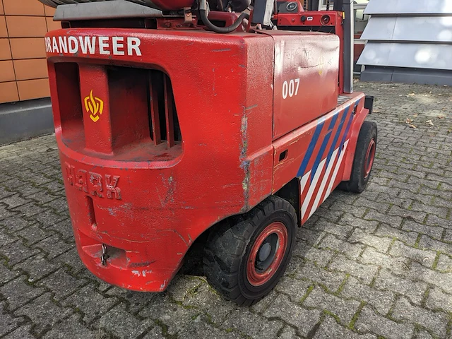 Heftruck lpg, clark, c500 y30, rood, 1971 - afbeelding 24 van  29