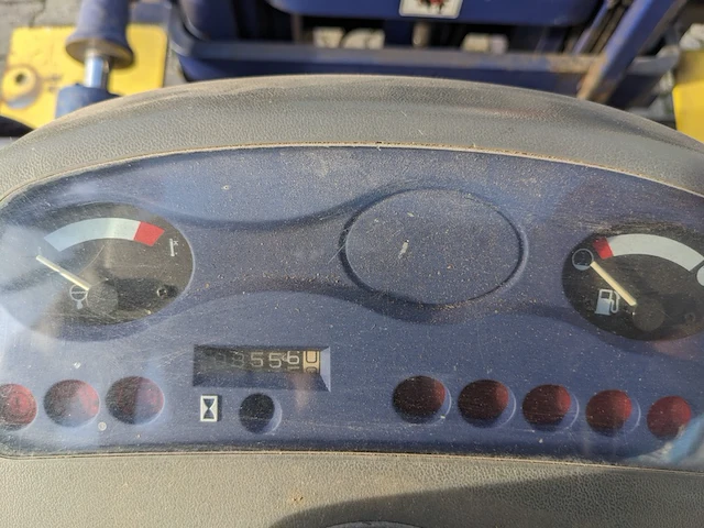Heftruck lpg, komatsu, fg25ht-12, geel/blauw, 1998 - afbeelding 13 van  23