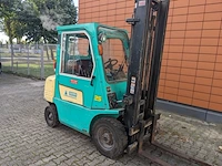Heftruck lpg, yang, fg25ii, groen/beige, 1999 - afbeelding 3 van  29