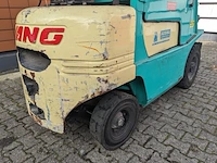 Heftruck lpg, yang, fg25ii, groen/beige, 1999 - afbeelding 4 van  29