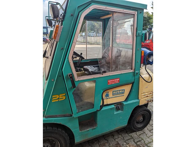 Heftruck lpg, yang, fg25ii, groen/beige, 1999 - afbeelding 7 van  29
