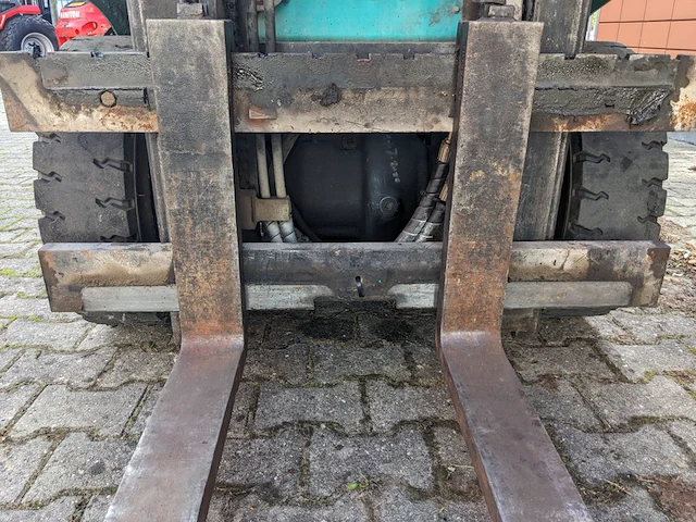 Heftruck lpg, yang, fg25ii, groen/beige, 1999 - afbeelding 9 van  29