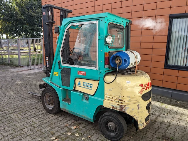 Heftruck lpg, yang, fg25ii, groen/beige, 1999 - afbeelding 24 van  29