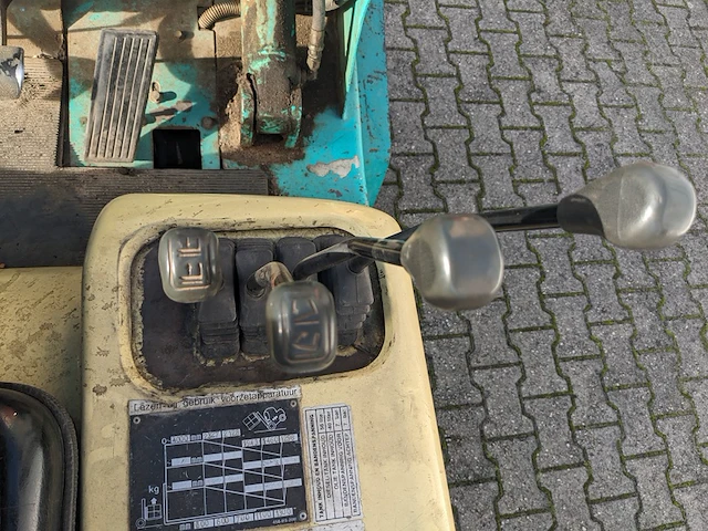 Heftruck lpg, yang, fg25tiii, groen/beige, 1998 - afbeelding 11 van  24