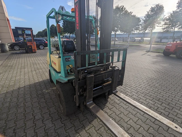 Heftruck lpg, yang, fg25tiii, groen/beige, 1998 - afbeelding 16 van  24