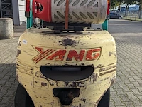 Heftruck lpg, yang, fg25tiii, groen/beige, 1998 - afbeelding 21 van  24
