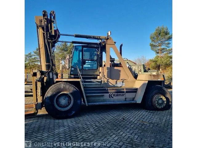 Heftruck met containerbok kalmar, dcd 280-12, bouwjaar 1998 - afbeelding 2 van  61