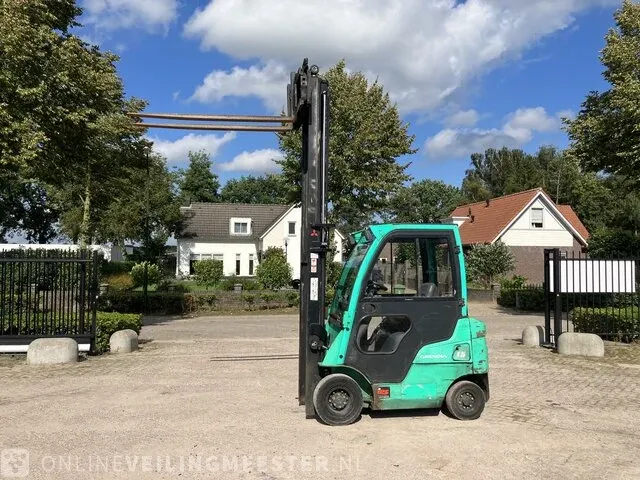 Heftruck mitsubishi, 15 grendia, groen, bouwjaar 2012 - afbeelding 6 van  14