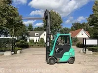 Heftruck mitsubishi, 15 grendia, groen, bouwjaar 2012 - afbeelding 6 van  14