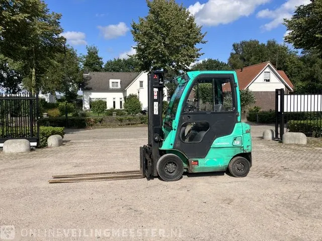 Heftruck mitsubishi, 15 grendia, groen, bouwjaar 2012 - afbeelding 1 van  14