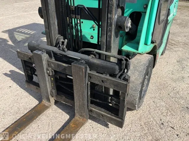 Heftruck mitsubishi, 15 grendia, groen, bouwjaar 2012 - afbeelding 11 van  14