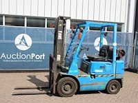 Heftruck mitsubishi fg 14 lpg 1350kg 3.3m 1985 - afbeelding 1 van  1
