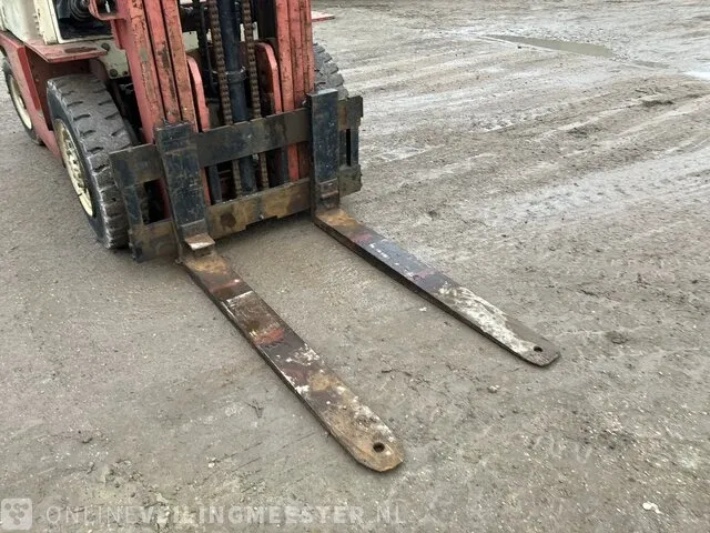 Heftruck nissan , bf03a35u, oranje, bouwjaar 1992 - afbeelding 3 van  15