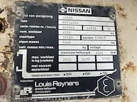 Heftruck nissan , bf03a35u, oranje, bouwjaar 1992 - afbeelding 5 van  15