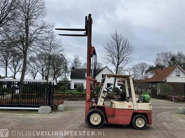 Heftruck nissan , bf03a35u, oranje, bouwjaar 1992 - afbeelding 7 van  15