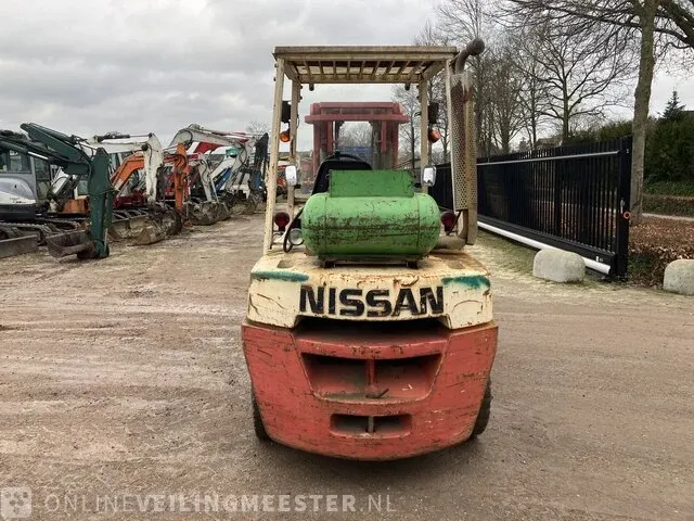 Heftruck nissan , bf03a35u, oranje, bouwjaar 1992 - afbeelding 12 van  15
