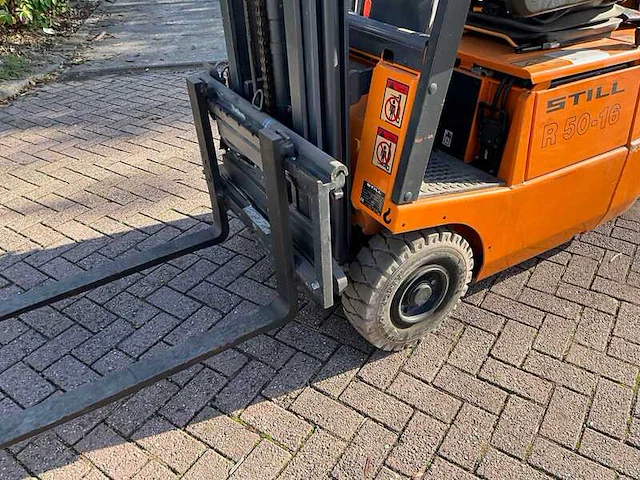 Heftruck still , r50-16, oranje, bouwjaar 2002 - afbeelding 5 van  7