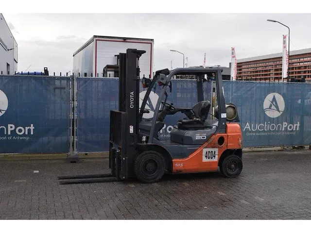 Heftruck toyota 02-8fgf20 lpg 2000kg - afbeelding 1 van  1