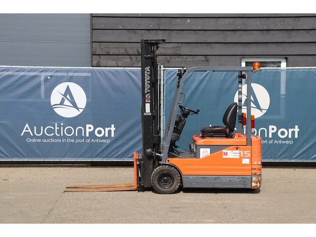 Heftruck toyota 5fbe15 elektrisch 1500kg 5.5m 1995 - afbeelding 1 van  1