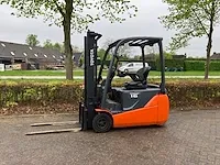 Heftruck toyota 8fbet16 elektrisch 1600kg 3.3m 2014 - afbeelding 1 van  1