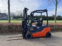 Heftruck toyota 8fbmt16 elektrisch 1600kg 3.3m 2014