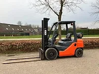 Heftruck toyota lpg 2500kg - afbeelding 1 van  1