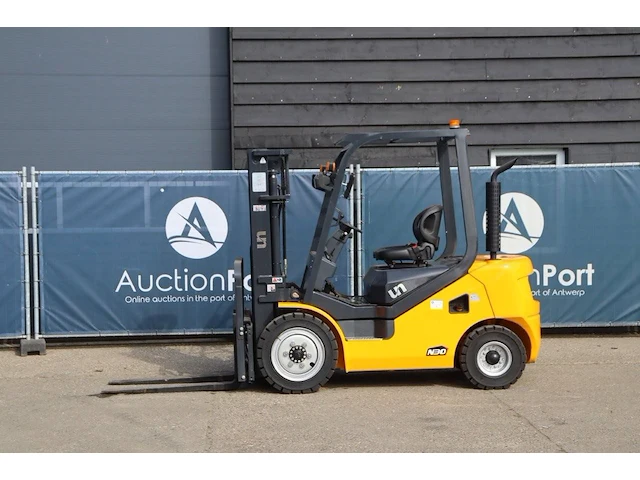 Heftruck un fd30t-nj51 diesel 3000kg 4.5m 2020 nieuw - afbeelding 1 van  1