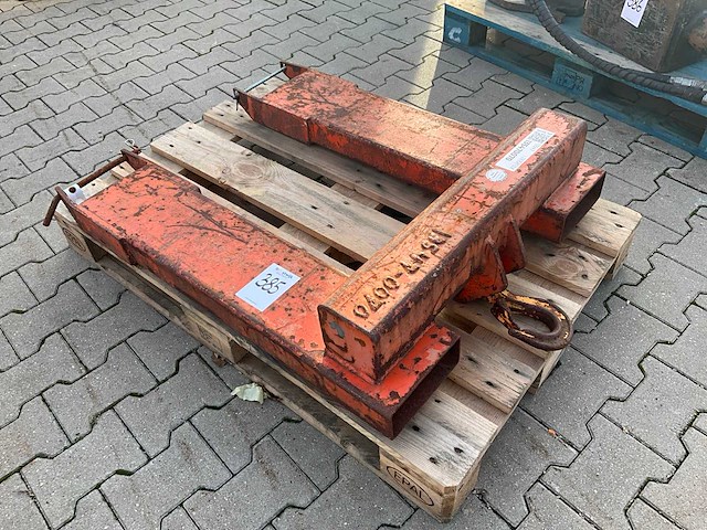 Heftruck vaste hijshaak - afbeelding 3 van  8