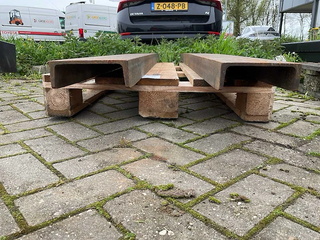 Heftruck verlenglepel set - afbeelding 2 van  2