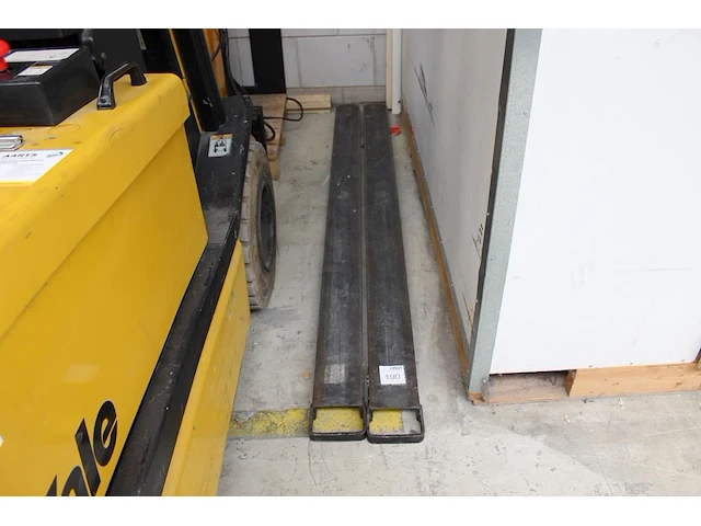 Heftruck verlenglepels. afmeting 220 x 14 cm. - afbeelding 1 van  3