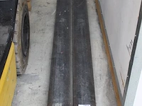 Heftruck verlenglepels. afmeting 220 x 14 cm. - afbeelding 2 van  3