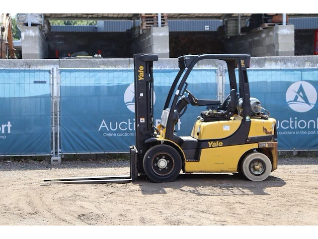 Heftruck yale glp25vxe2170 lpg 1600kg 4.95m 2017 - afbeelding 1 van  1