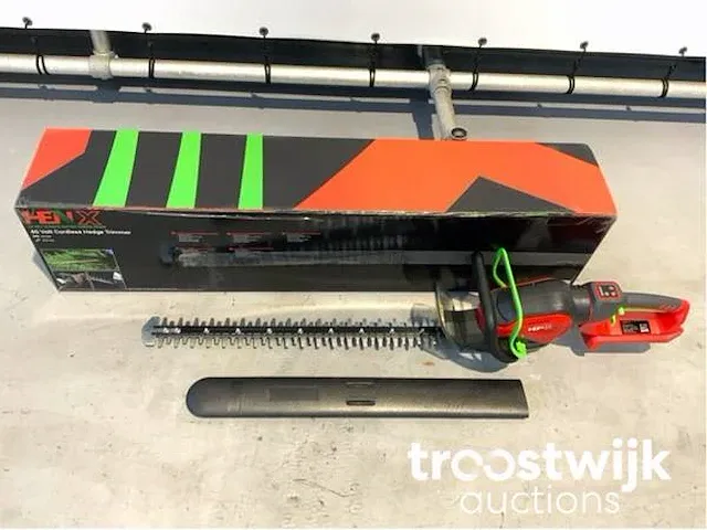 Heggenschaar + bladblazer + accu - afbeelding 6 van  14