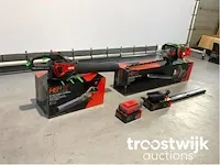 Heggenschaar + bladblazer + accu - afbeelding 1 van  14