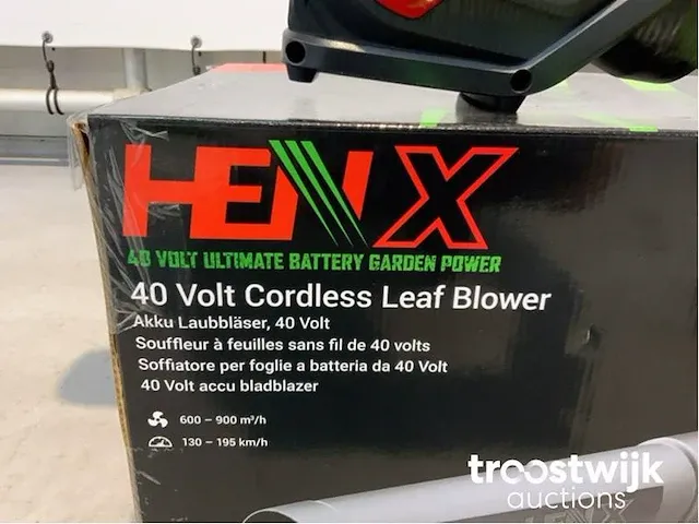 Heggenschaar + bladblazer + accu - afbeelding 13 van  14